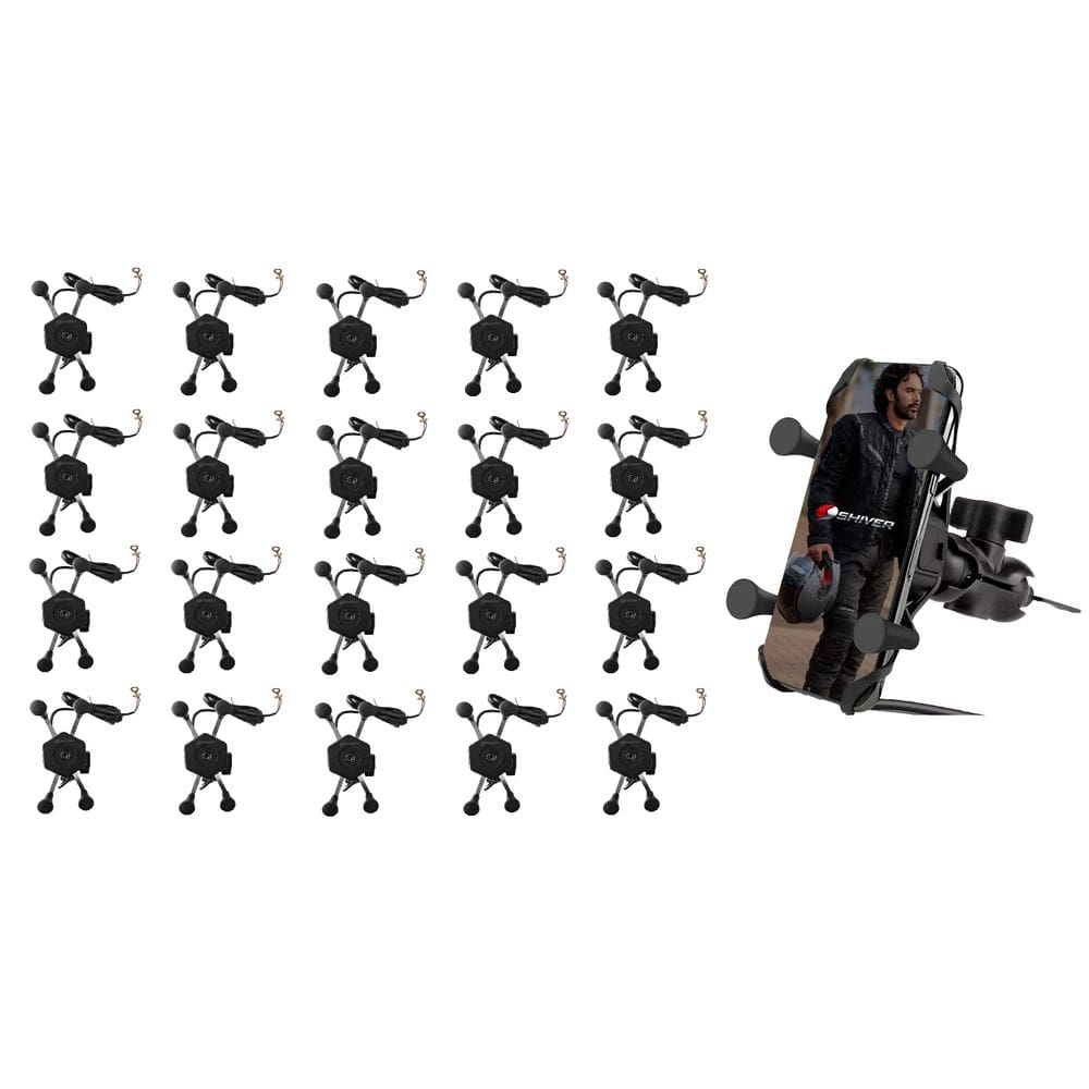 Suporte Celular Garra Universal Com Carregador Usb Shiver 50 und