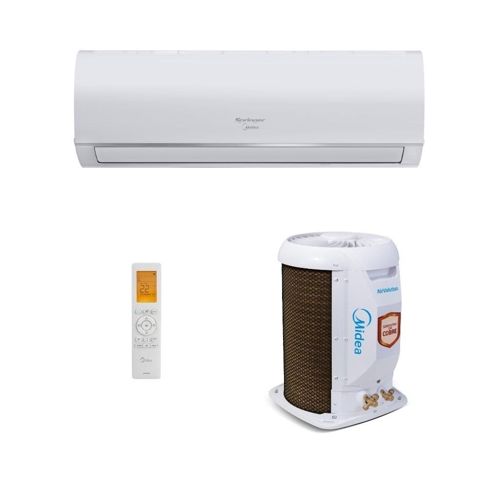 Ar-Condicionado Split HW Springer Midea AirVolution 9.000 BTUs R-32 Só Frio 220V