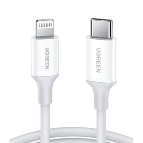 Cabo Ugreen USB-C para Lightning 1 Metro Branco