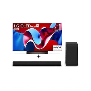 Combo Smart TV LG OLED Evo AI C4 4K 48\\\\\\\" 2024 + Soundbar LG S40T