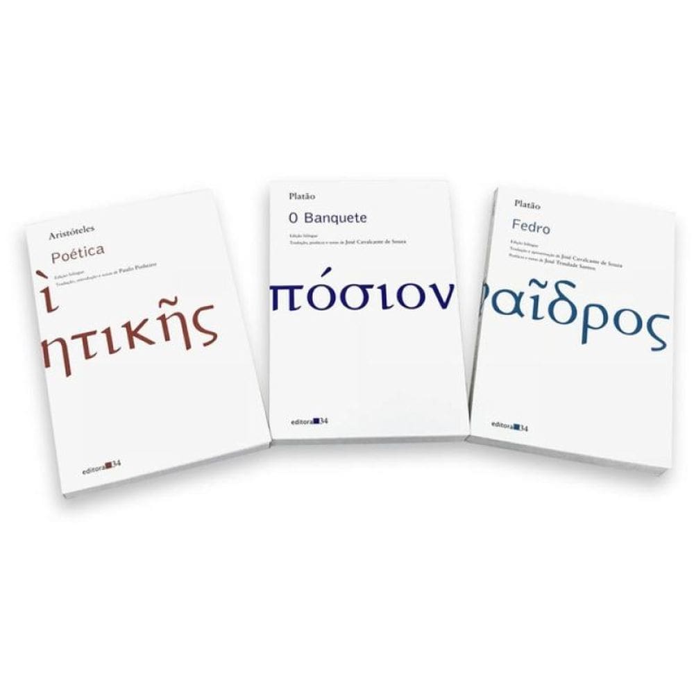 Coleção Clássicos Da Filosofia Grega