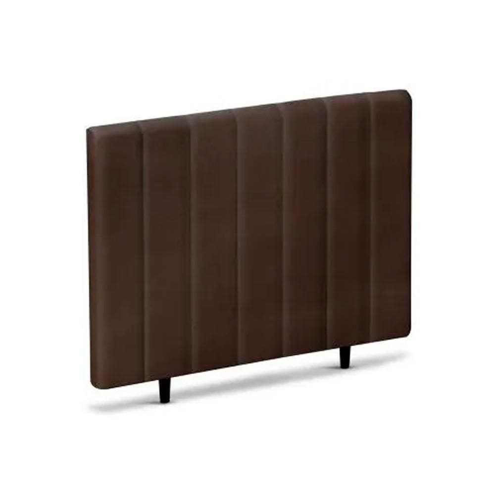Cabeceira Castor Solteiro Revollution Marrom 88cm