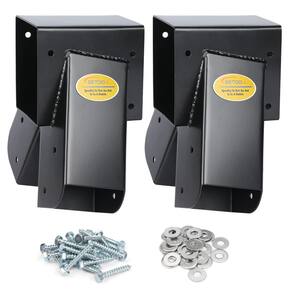 Swing Set Brackets BETOOLL A Frame Swing Bracket 2 peças pretas