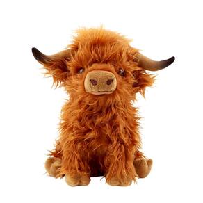 Brinquedo de pelúcia Rivoeis Highland Cows de 26,67 cm para crianças