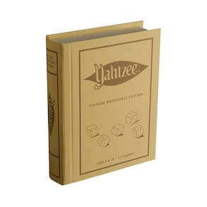 Jogo de tabuleiro WS Game Company Yahtzee Vintage Bookshelf Edition