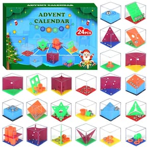 Calendário do Advento Mantyplay 2024 Christmas Fidget Toys Kids