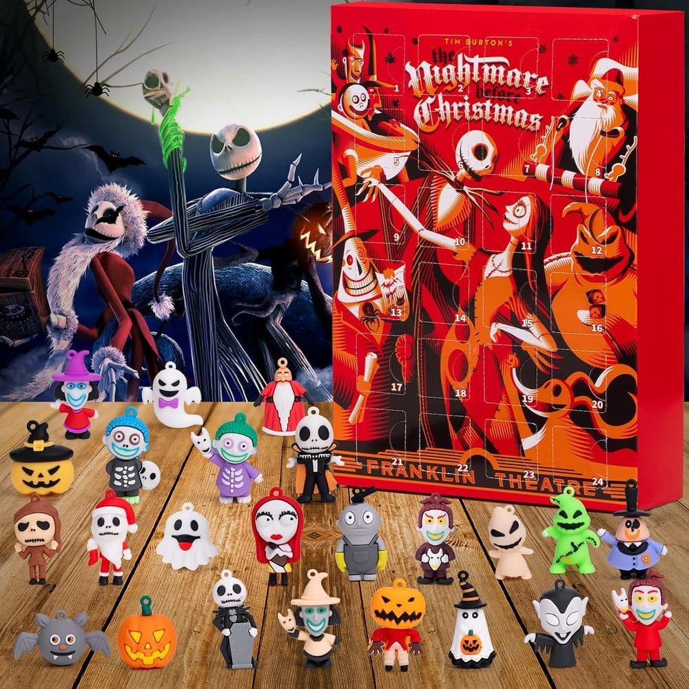 Calendário do Advento AyeBeau Halloween 2024 com 24 figuras de 3 anos ou mais