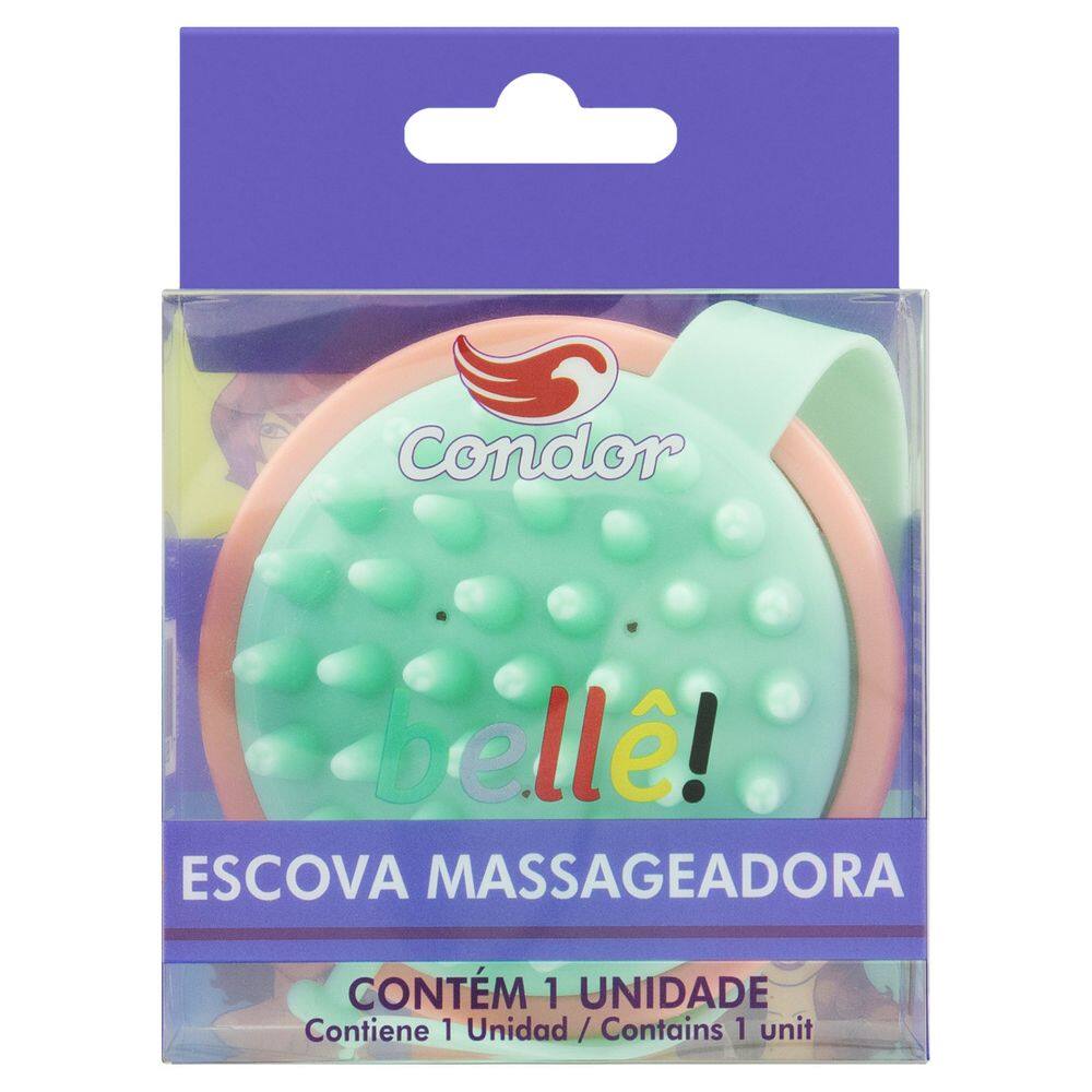 Escova Massageadora Capilar Condor Bellê!