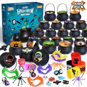 Lembrancinhas de festa de Halloween SpringFlower 480 unidades para crianças com bruxa