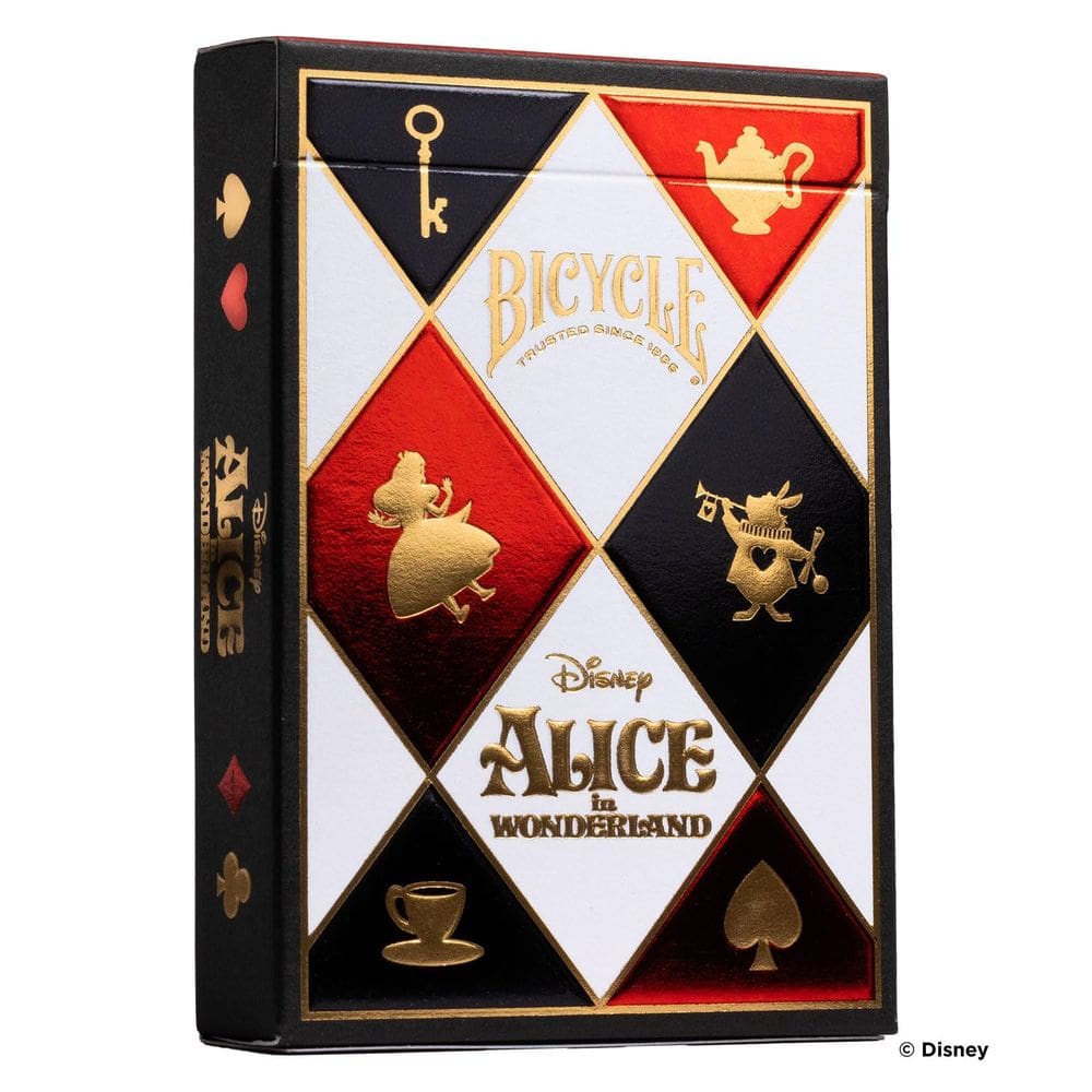 Baralho de cartas Bicycle Disney Alice in Wonderland 1 Deck