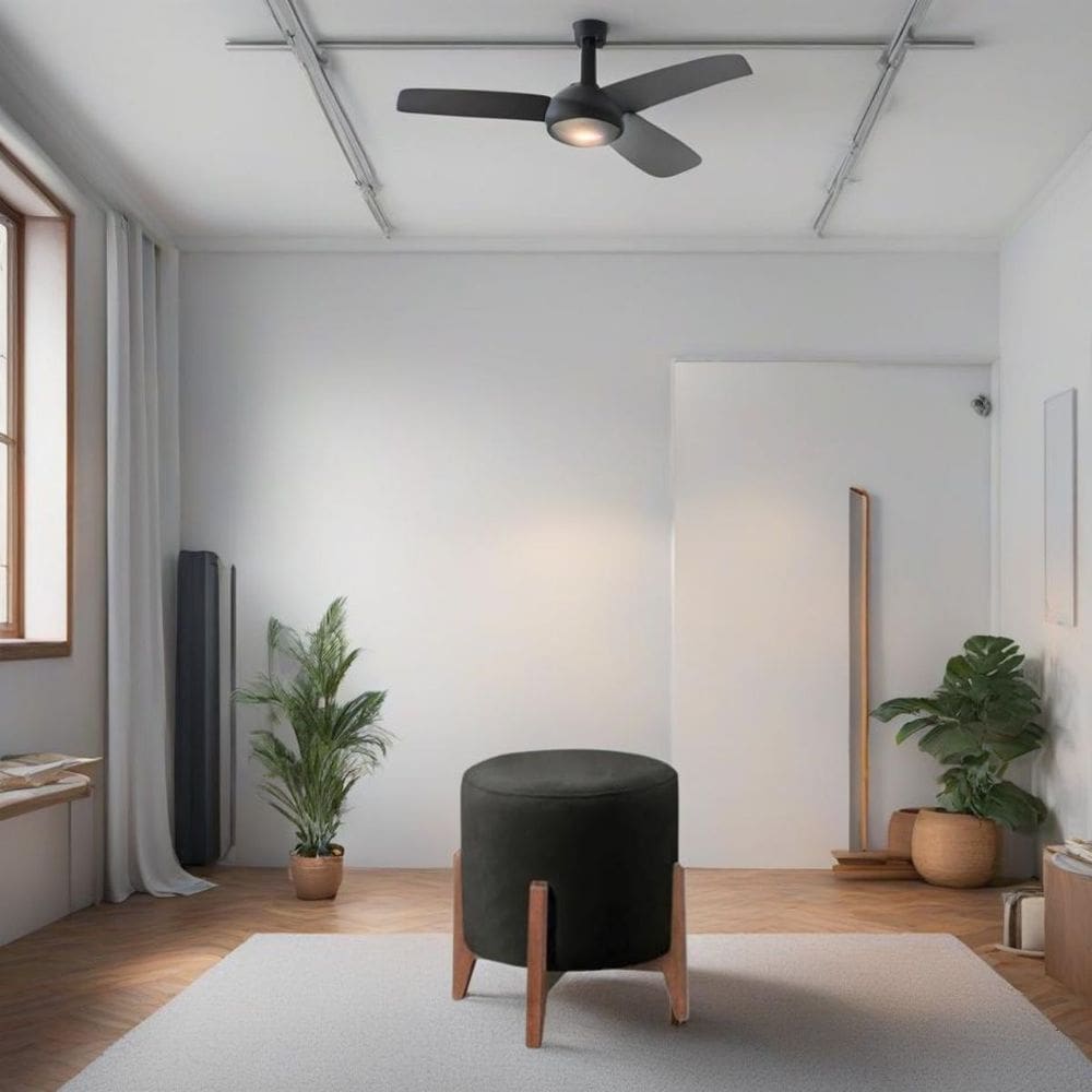 Puff Estofado Decorativo para Sala Redondo Londres Corino