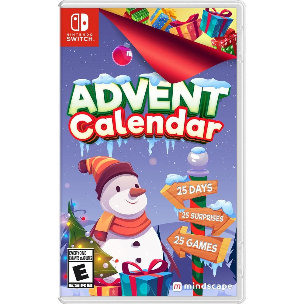 Calendário do Advento Maximum Entertainment (NSW) com 25 jogos