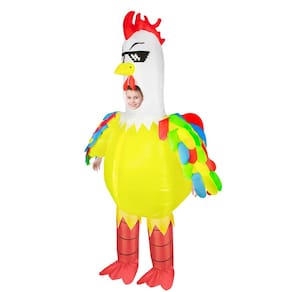 Traje inflável WQWOVRVO Chicken para crianças, festa de Halloween