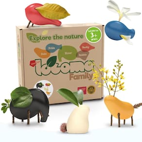 Toy Taksa Toys Locomo Family 1 Waldorf aberto para crianças 3