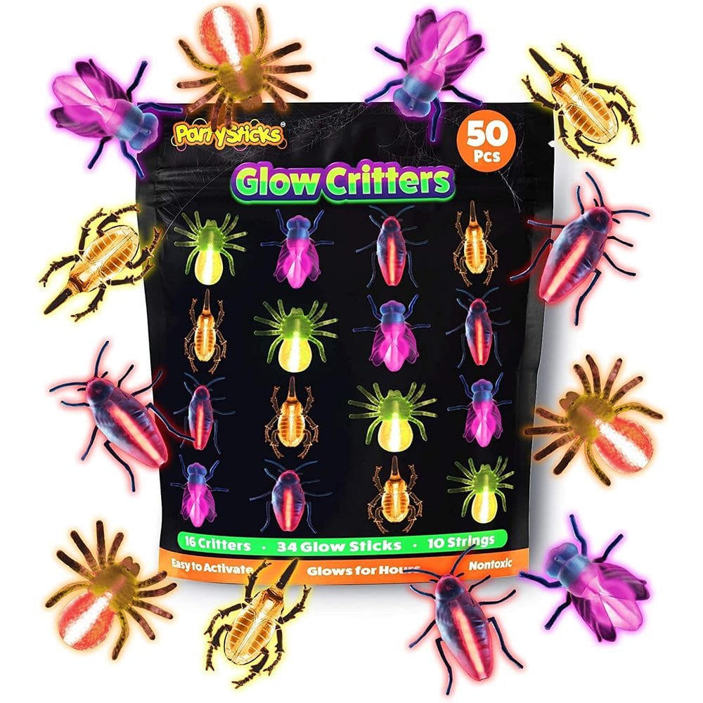 Lembrancinhas de festa Glow Sticks Festa de Halloween de Glow Critters