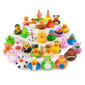 Pacote de 30 Rubber Duck WQTHE para banho de bebê Jeep Duck de 5,8 cm