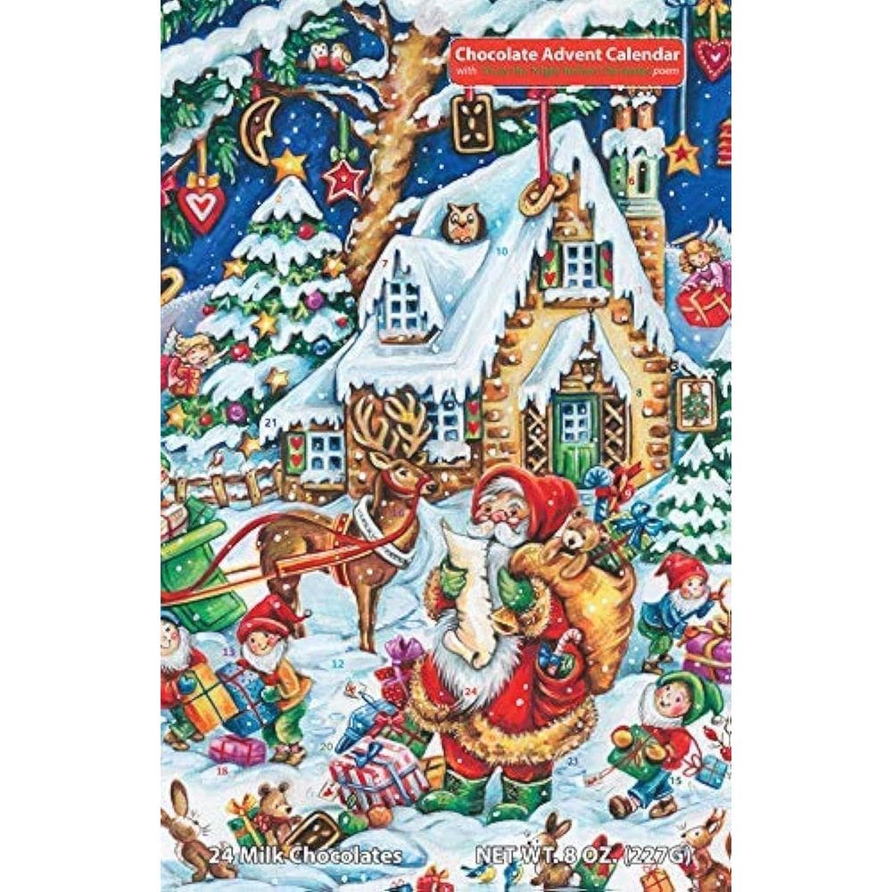 Calendário do Advento Vermont Christmas Company Chocolate