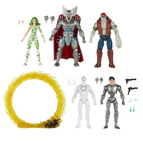 Conjunto de bonecos de ação Marvel Hasbro Legends X-Men Villains