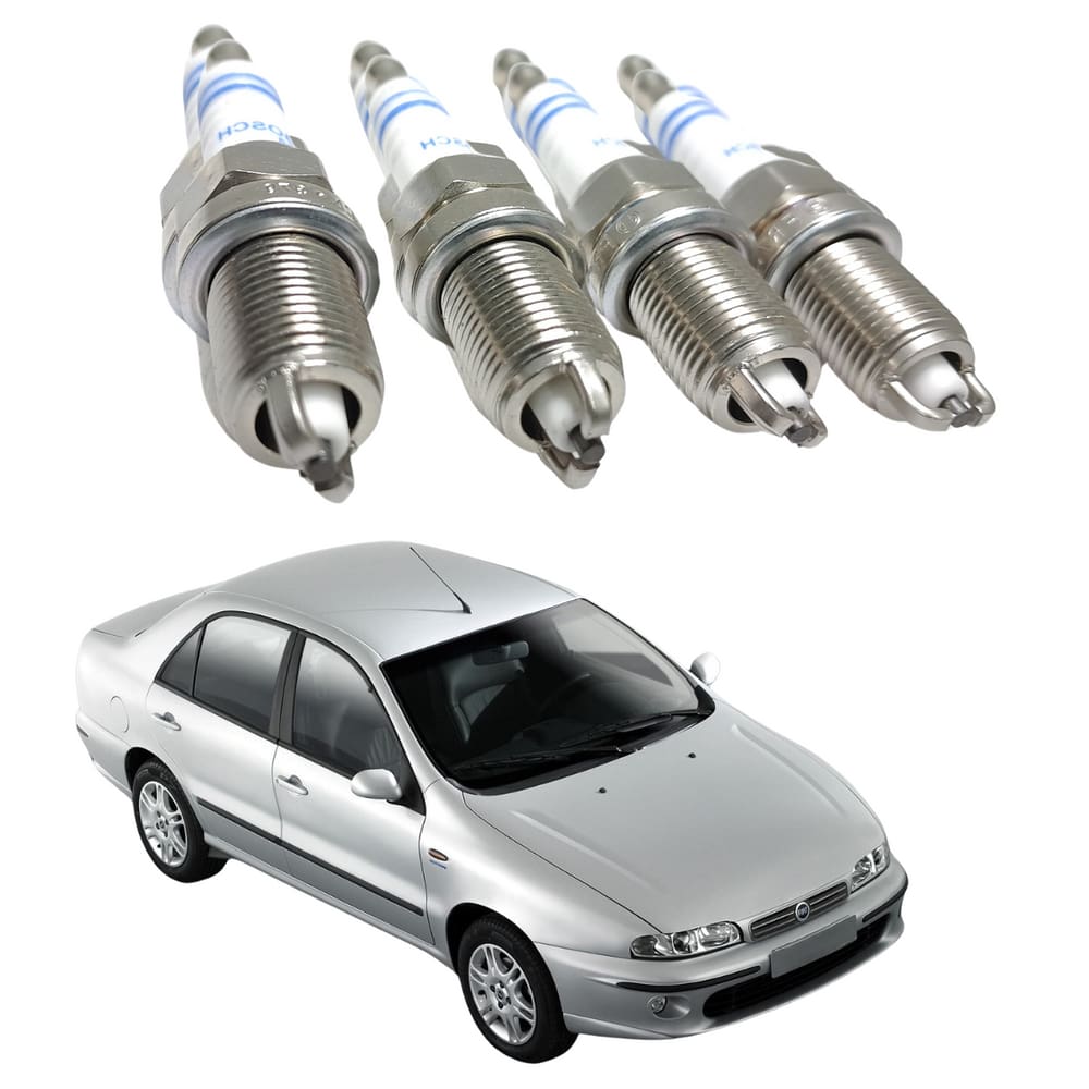 Vela De ignição Bosch Fiat Marea 1.8 / 2.0 1999 A 2004