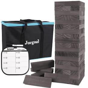Jogo Giant Tumble Tower Juegoal Grey 54 peças para família