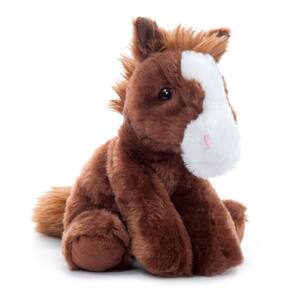 Brinquedo de pelúcia The Petting Zoo Floppy Horse de 23 cm