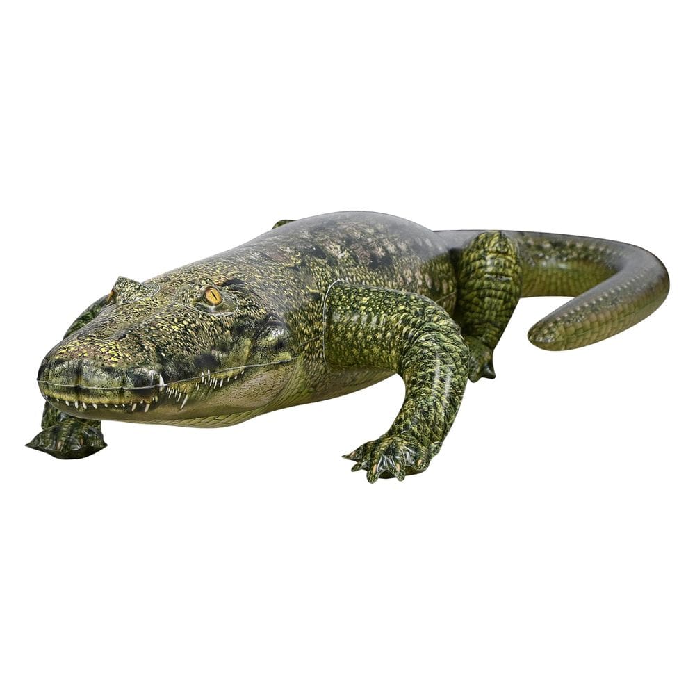 Alligator inflável Toy Jet Creations 125 cm verde para jardim
