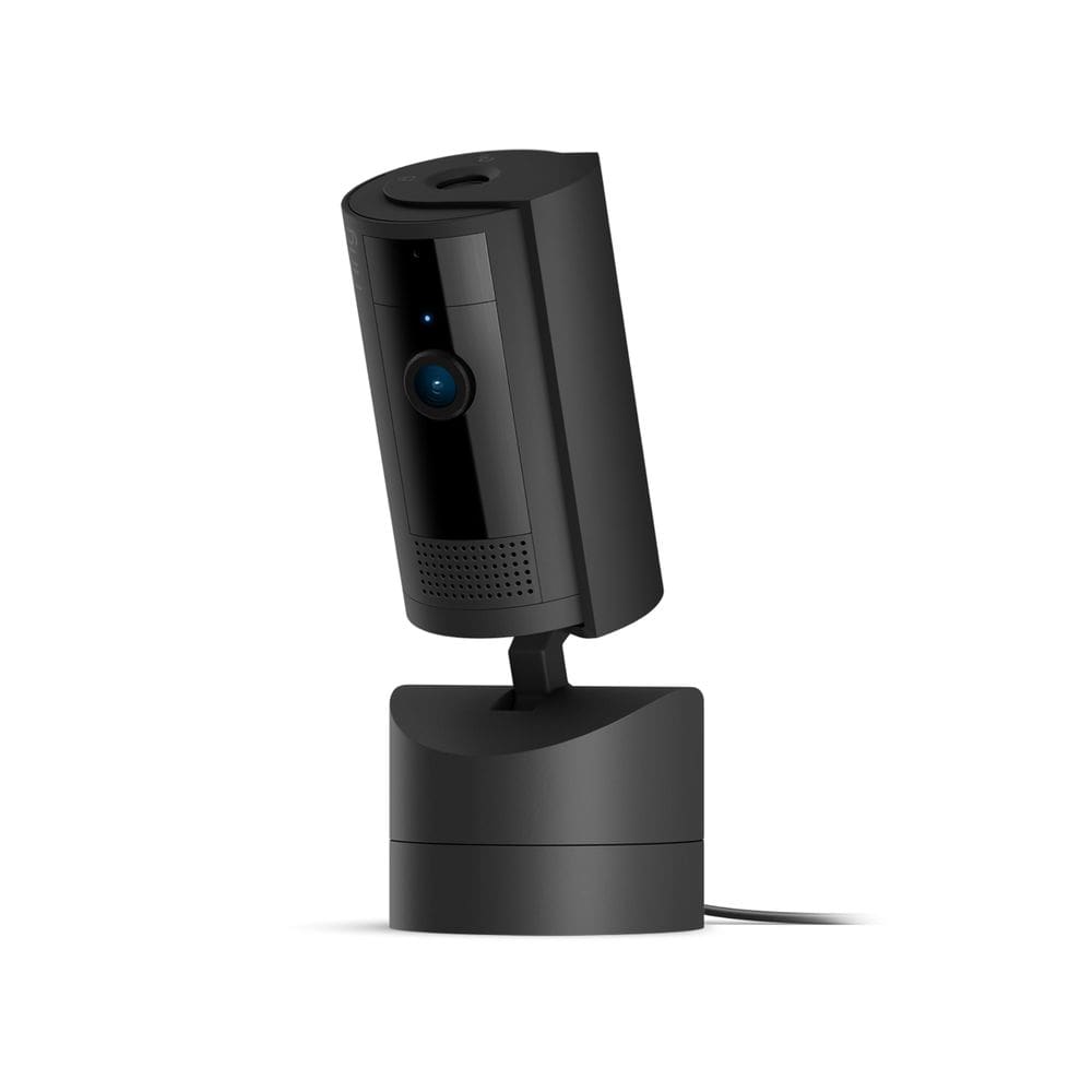 Câmera de segurança Ring Pan-Tilt Indoor Cam 360° HD preta