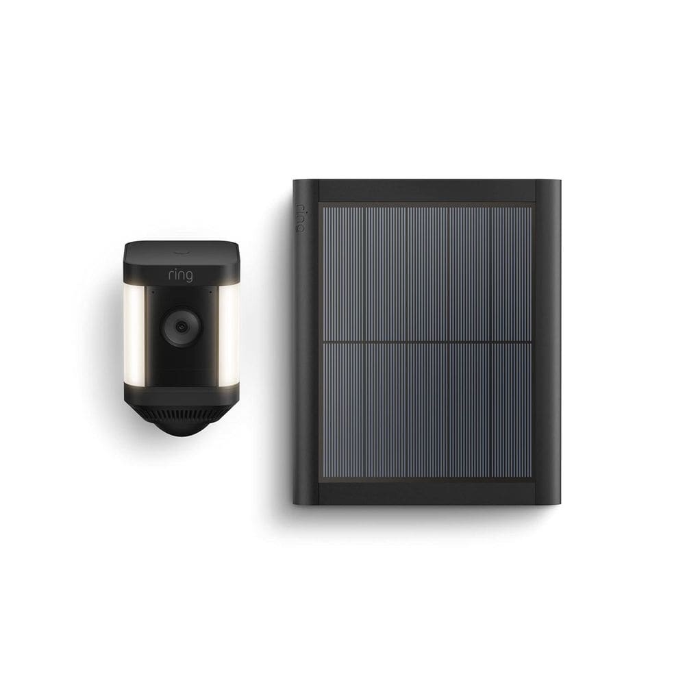 Câmera de segurança Ring Spotlight Cam Plus Solar Black 2022