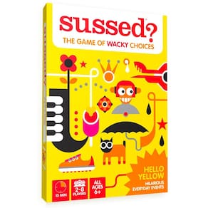 Jogo de cartas SUSSED The Wacky `O que eu faria? ` Social Kids 6+