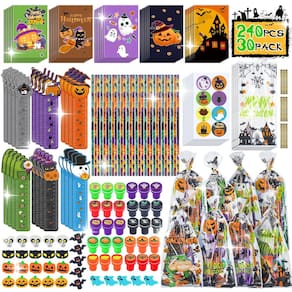 Conjunto de papelaria Halloween Party Favors, pacote com 30 unidades para crianças