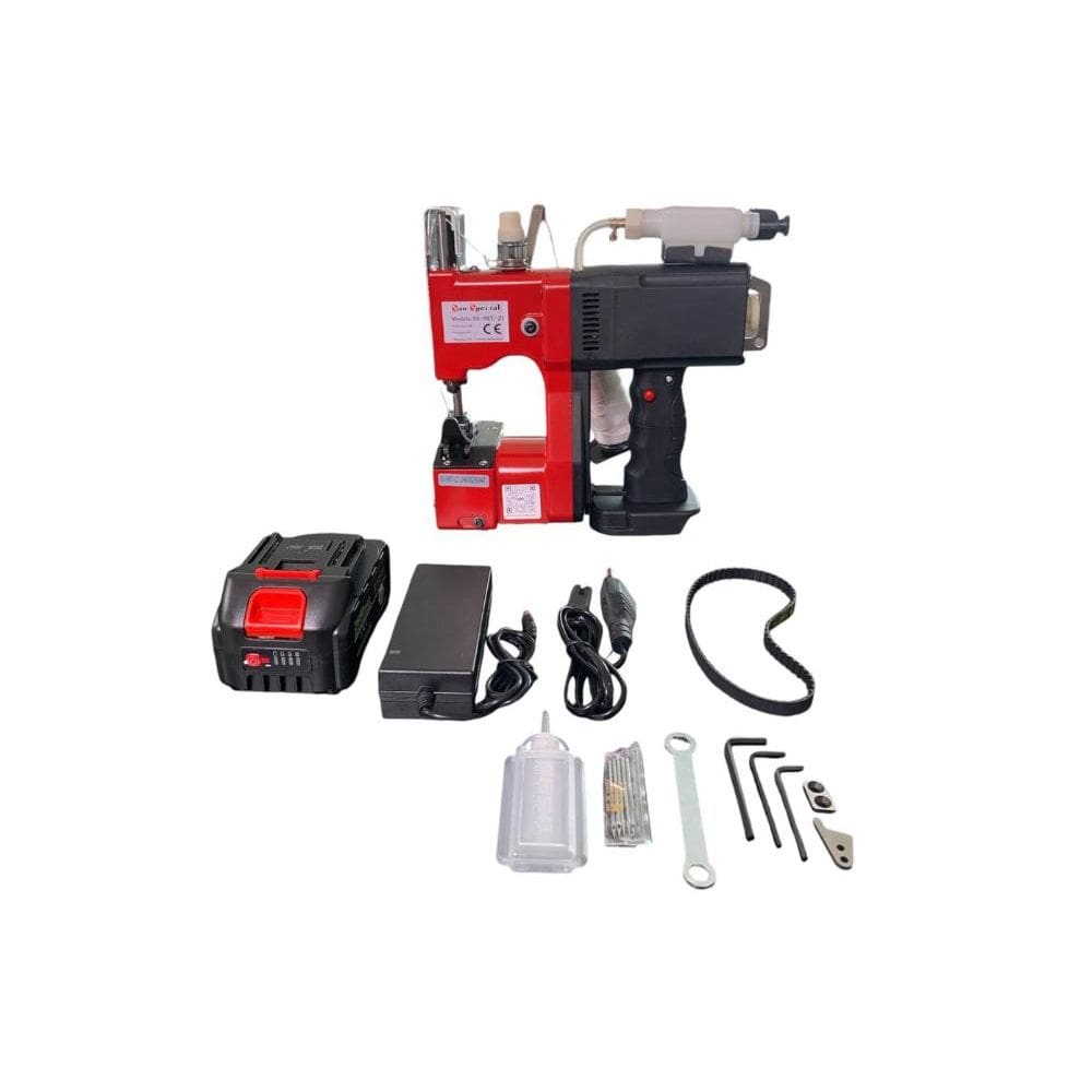 Máquina Costurar Boca de Saco com Bateria e Bomba SS-9BT-ZJ - Sun Special