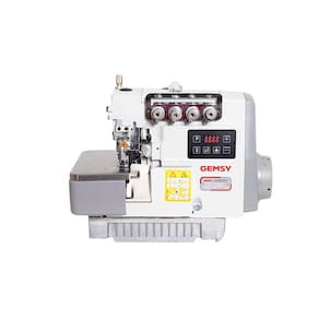 Máquina Costura Industrial Overlock Ponto Cadeia N2-514M 220V - Gemsy