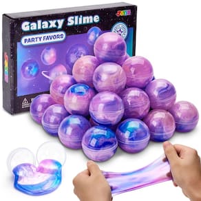 Slime Party Favors JOYIN, pacote com 24, rosa, Galaxy Ball, não pegajoso