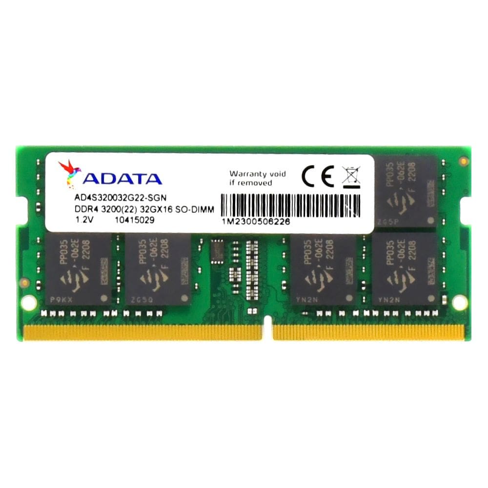Memoria 32Gb Ddr4 3200Mhz Adata Ad4s320032g22-Sgn - Notebook