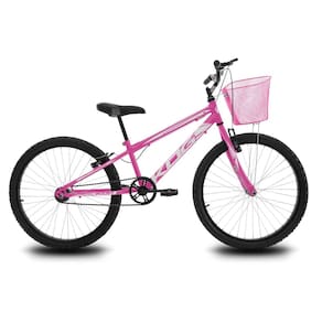 Bicicleta Infantil Aro 24 KOG Feminina com Cestinha
