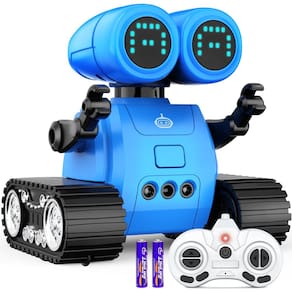 Robô Toy Hamourd Emo com walkie-talkie, sensor de gestos, LED