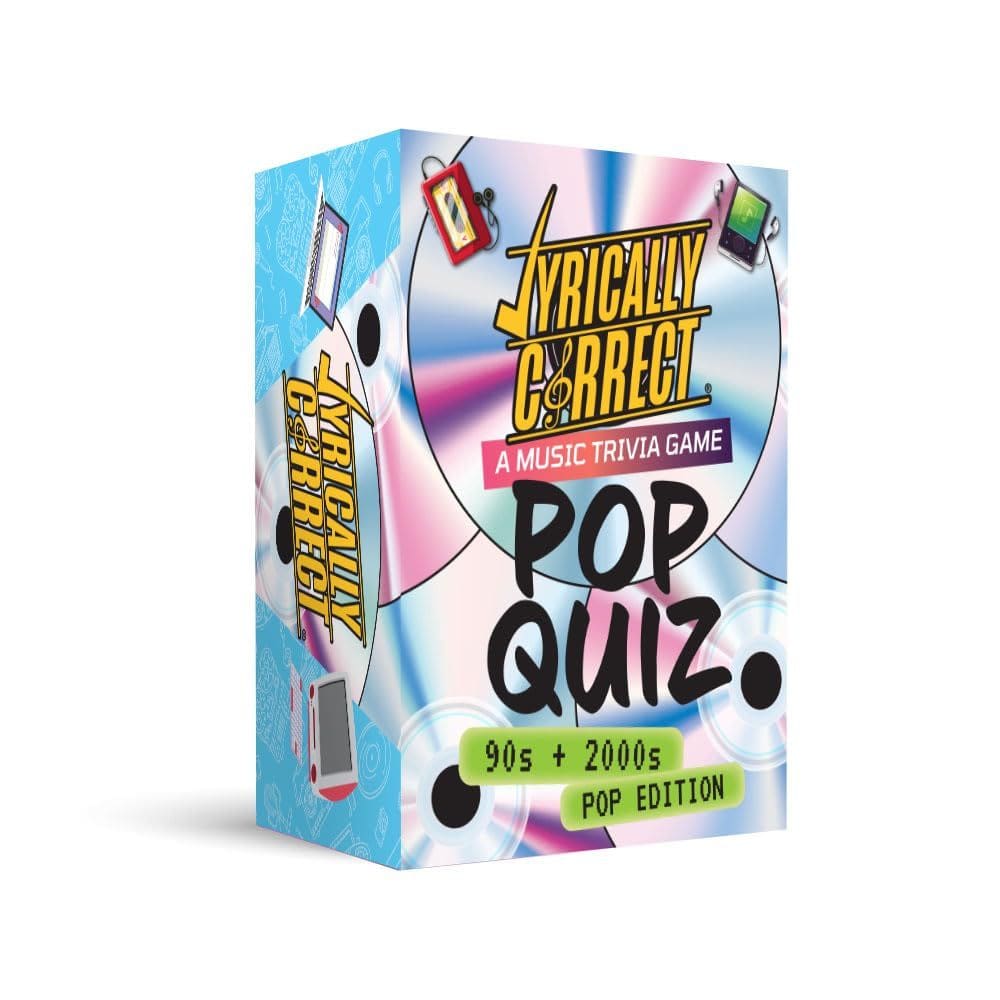 Jogo de cartas: música liricamente correta, curiosidades, pop dos anos 90 e 2000