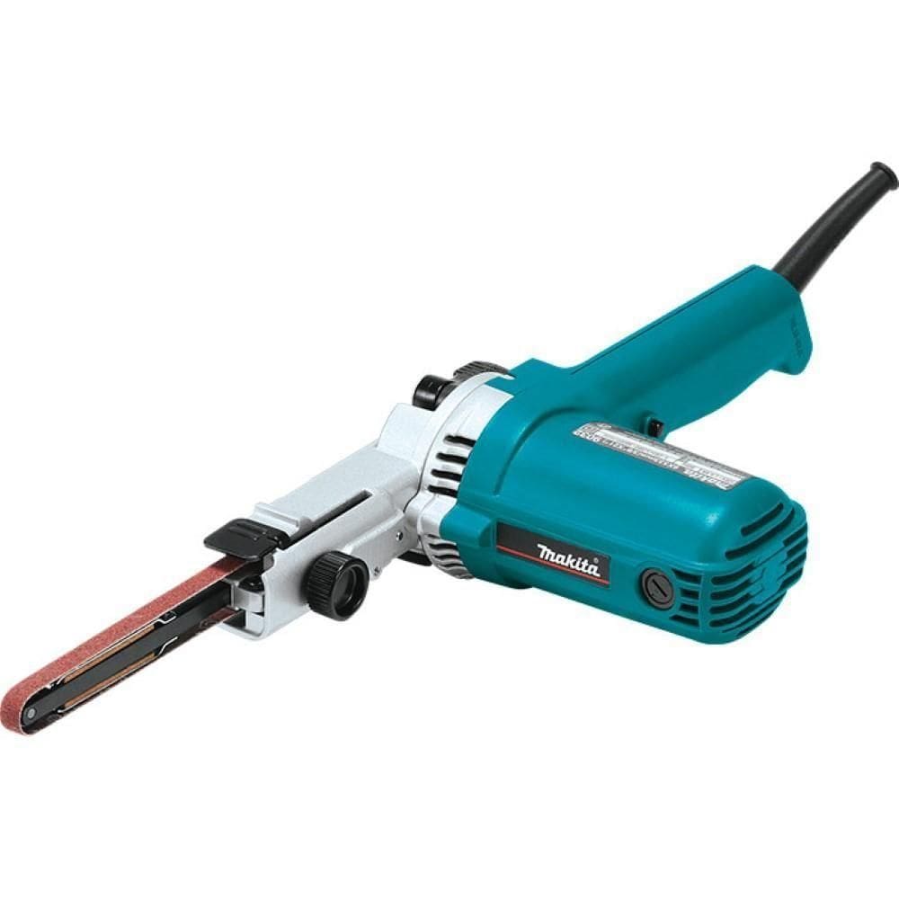 Lixadeira De Cinta 9mm 3-8\`\` 500w Com Braço Extensor E Lixa Adaptável A Coletor 9032 220v Makita