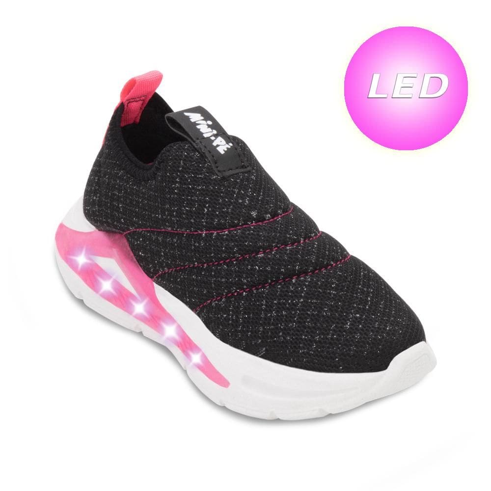 Tênis Slip On LED Mini Pé Infantil MP24-MP2420