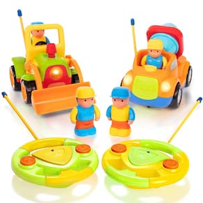 Carros de controle remoto PREXTEX para meninos de 3 a 5 anos, pacote com 2 unidades