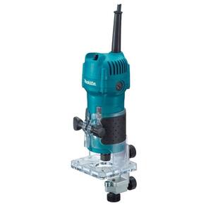 Tupia 6mm Com Base Articulada 530w 30000 Rpm Pinça 6mm Com Cj Guia Chaves E Pinça 3709 220v Makita
