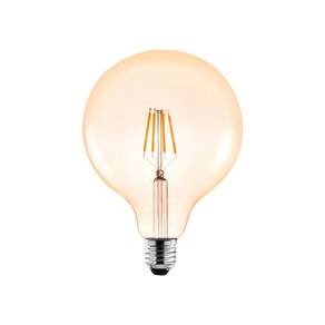 Lâmpada Led Nordecor Filamento Baloon G125 4w E27 Bivolt 2400k Branco Quente 1051