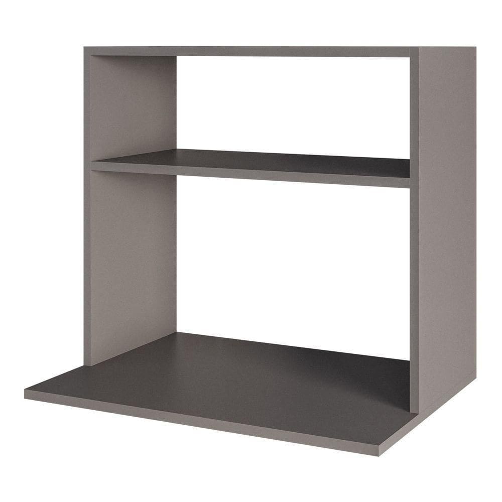 Suporte Aéreo Multiuso Para Forno Micro-ondas Luara 60cm Grafite - Desk Design