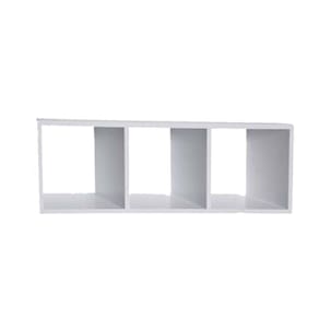 Nicho Triplo 90X30X20 Branco Em Mdf