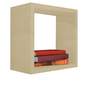 Nicho Decorativo 45x45x20 Cm Em Mdf Natural [f031]
