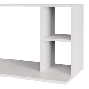 Suporte Micro-ondas Forno Armário Aéreo 80cm 2 Prateleiras Maya M24 Branco - Mpozenato