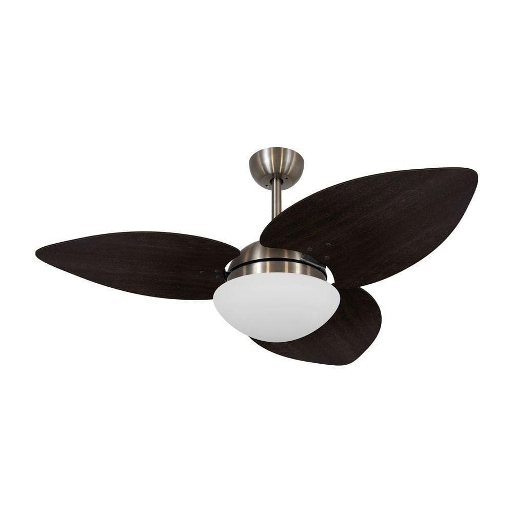 Ventilador De Teto Kovalski Bronze 3 Pás Tabaco 127V