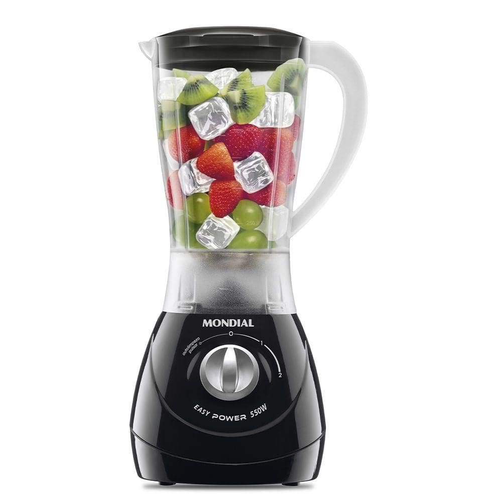 Liquidificador Mondial 1,5l Easy Power 550w L-550-b 127v