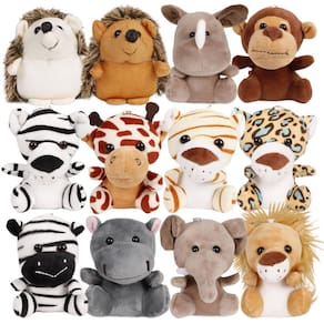 Animais de pelúcia Spoilu Small Bulk 12 peças de 11 cm de pelúcia fofa
