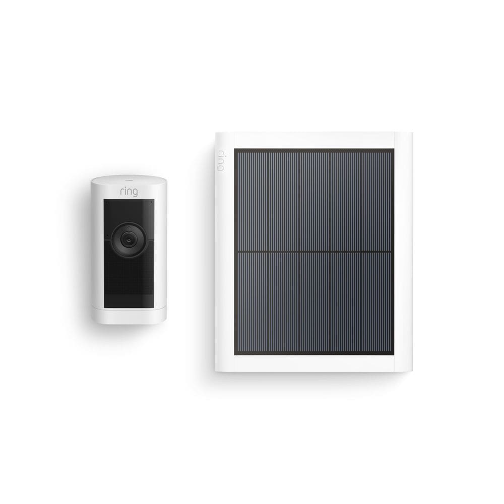 Câmera de segurança Ring Stick Up Cam Pro Solar White 2023